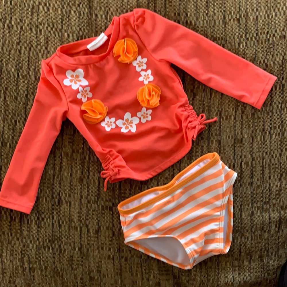 Crazy 8 Baby Girls Two Piece Bathing Suit